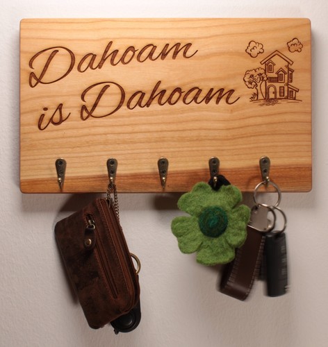Schlüsselbrett dahoam - dahoam, is