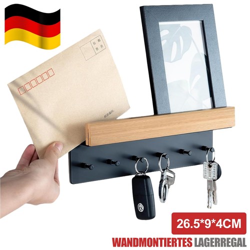 Schlüsselbrett mit ablage und - schlüsselbrett,
