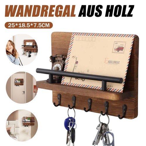Schlüsselbrett aus holz - schlüsselbrett,